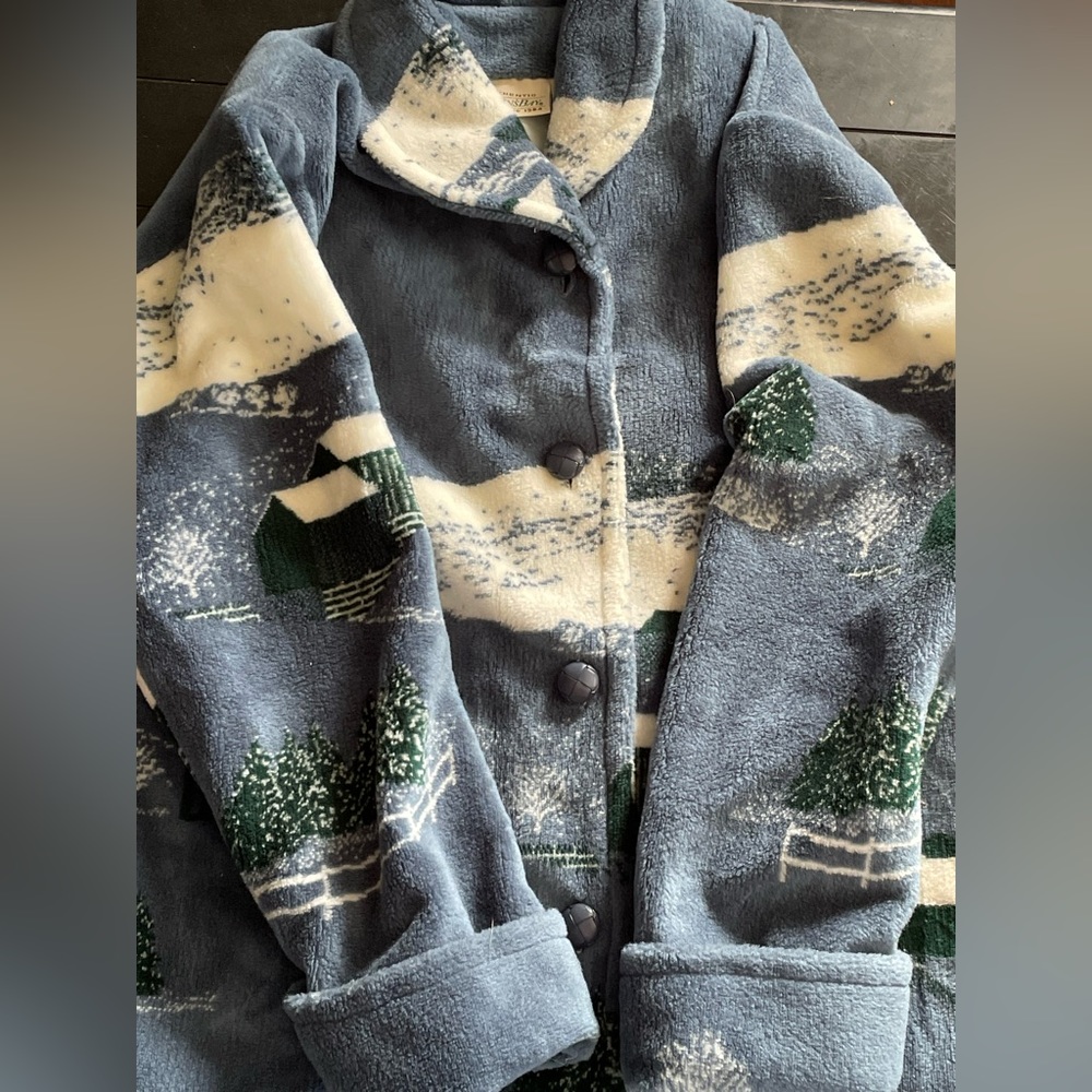 Vintage fleece coat